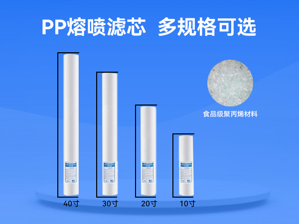多規格pp熔噴濾芯